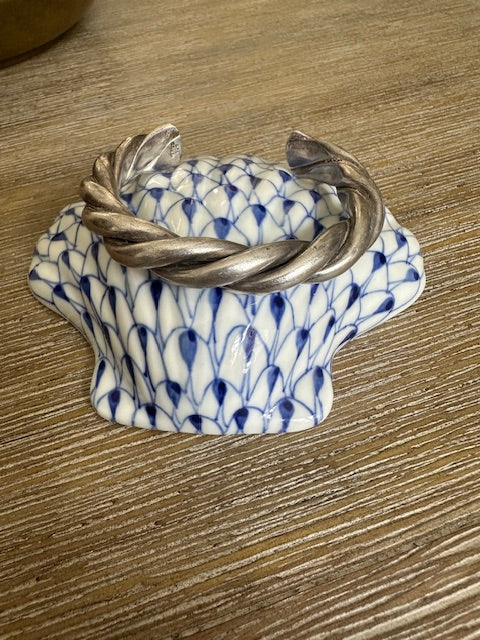 Sterling Rope Bangle